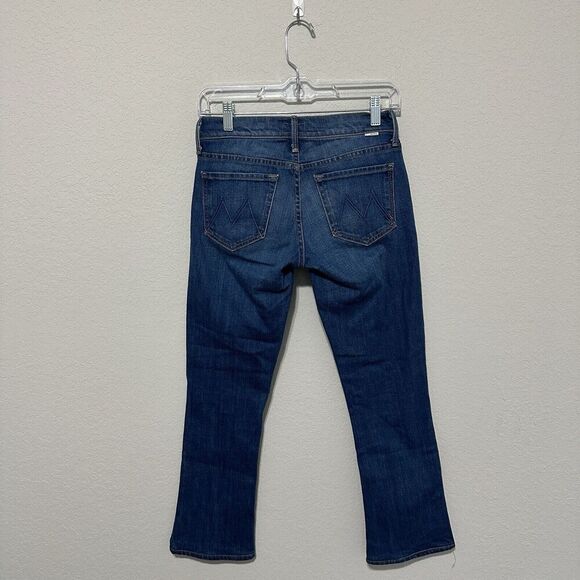 Mother The Runway Out Of The Blue Jeans Women’s Size 24 Denim Straight Leg - Picture 2 of 10